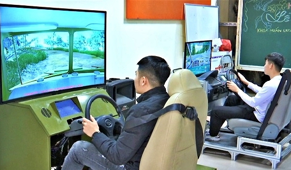 Phần mềm, cabin điện tử giúp nâng cao chất lượng đào tạo, sát hạch lái xe