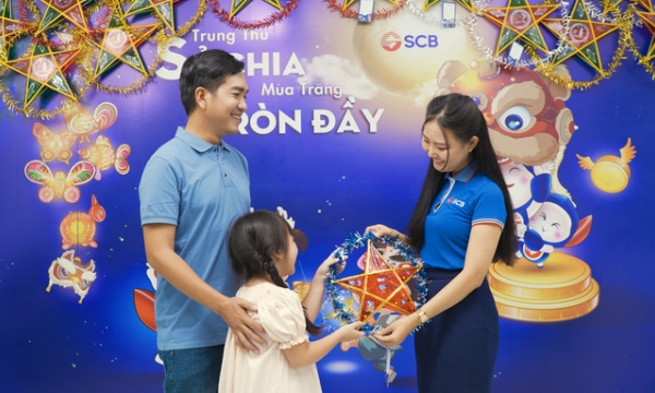 Cùng SCB đón 'Trung thu sẻ chia - Mùa trăng tròn đầy'