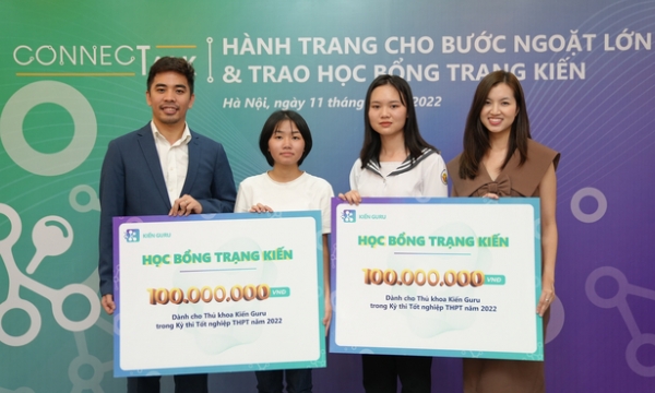 Học sinh THPT Chuyên Lê Hồng Phong - Nam Định đạt học bổng Trạng Kiến