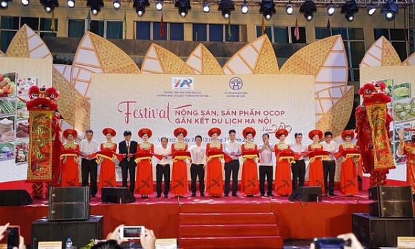Festival Nông sản, sản phẩm OCOP gắn kết du lịch Hà Nội