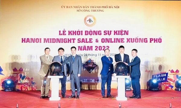 Khởi động sự kiện Hanoi Midnight sale và Online xuống phố năm 2022
