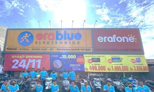 Thế giới di động khai trương cửa hàng điện máy đầu tiên tại Indonesia