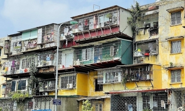 Hà Nội tạm chi hơn 22 tỷ đồng để cải tạo chung cư cũ tại 5 quận