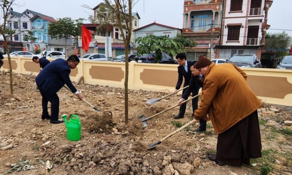 Huyện Sóc Sơn phát động Tết trồng cây