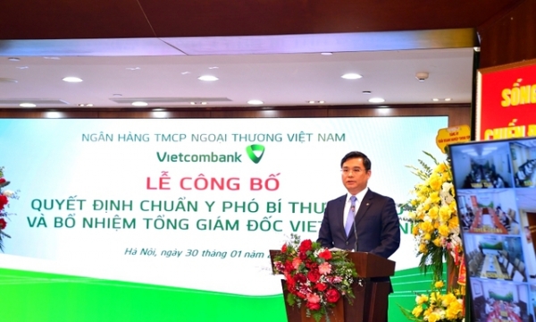 Ngân hàng Vietcombank có tổng giám đốc mới
