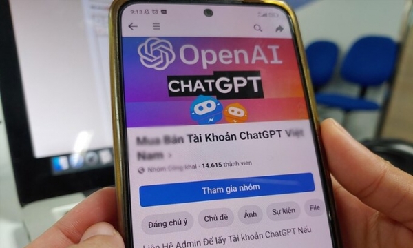 Nở rộ “chợ” dịch vụ mua bán tài khoản ChatGPT tại Việt Nam