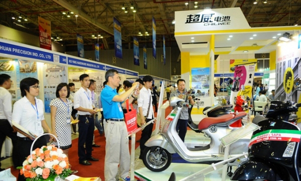 Gần 200 doanh nghiệp dự triển lãm công nghiệp ôtô, xe máy, xe điện