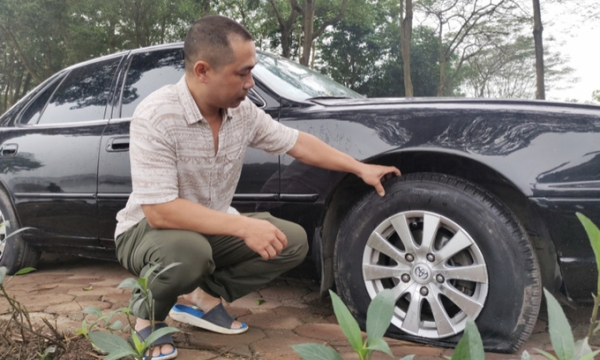 Bắt nghi phạm chọc thủng hàng chục lốp ô tô ven hồ Linh Đàm