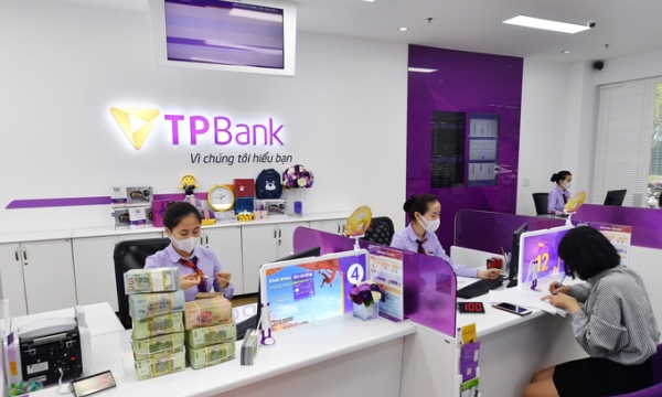 TPBank: Thu nhập lãi thuần tăng trưởng âm trong quý 1/2023