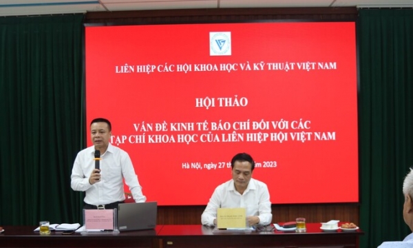 Kinh tế báo chí đối với các Tạp chí khoa học của Liên hiệp Hội Việt Nam
