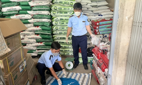 Phát hiện 4 tấn phân bón không đạt chất lượng tại Tiền Giang