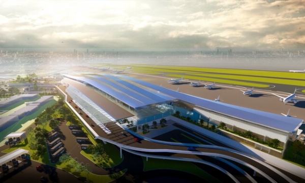 Choáng ngợp thiết kế ga sân bay Tân Sơn Nhất hình áo dài Việt Nam