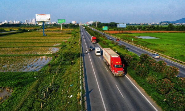 Cập nhật tiến độ xây dựng đường gom cao tốc Hà Nội - Bắc Ninh