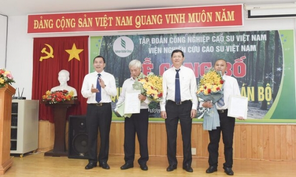 Ông Phạm Hải Dương, Viện trưởng RRIV được bổ nhiệm Phó Tổng Giám đốc VRG