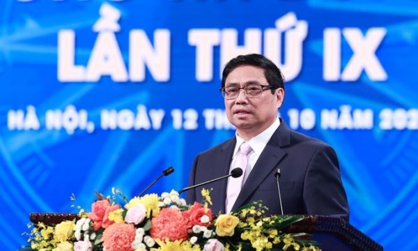 Thủ tướng Phạm Minh Chính dự Lễ trao Giải thưởng toàn quốc về thông tin đối ngoại lần thứ IX