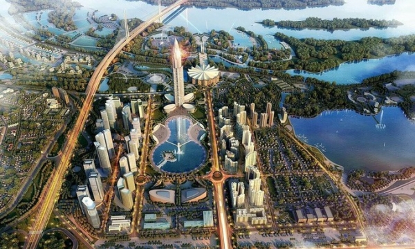 Chính thức khởi công 'siêu' đô thị 4,2 tỷ USD với tòa tháp tài chính 108 tầng