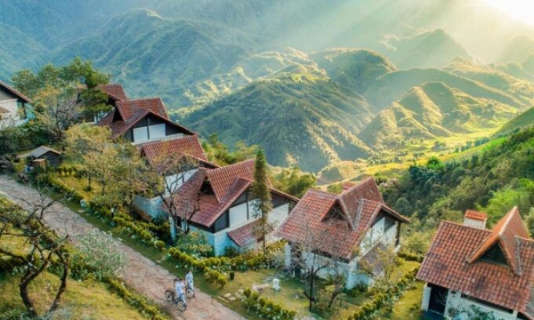 'Làng' 5 sao ở miền Bắc Việt Nam được cấp sổ đỏ vĩnh viễn, vị trí đắc địa 'lưng tựa Hàm Rồng, mắt hướng Mường Hoa' được UNESCO bảo tồn