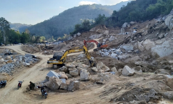 Chính quyền phản hồi vụ mỏ đá Mỹ Phong – Hòa Bình 'sát sườn'  khu vực dân cư gây nguy hiểm