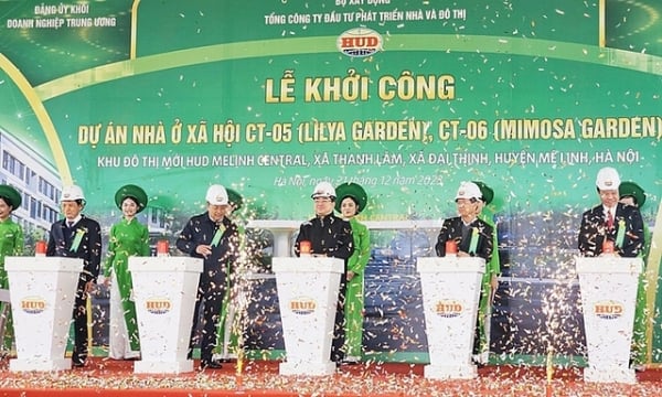 Hà Nội khởi công xây dựng 2 khu nhà ở xã hội tại huyện Mê Linh