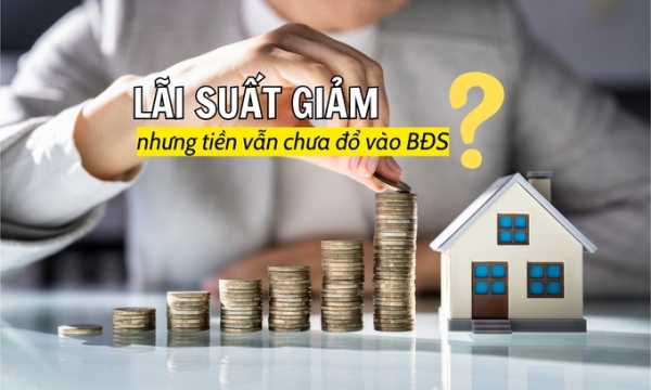 Vì sao dòng tiền vẫn chưa đổ vào lĩnh vực bất động sản?