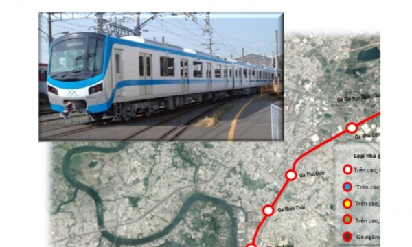 Việt Nam - Nhật Bản ký khoản vay hơn hơn 6.700 tỉ đồng cho Metro Bến Thành - Suối Tiên