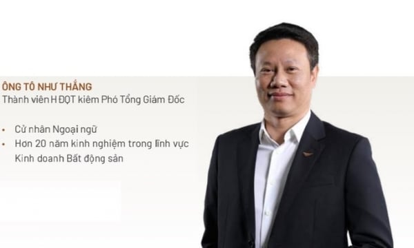 Ông Tô Như Thắng, Phó Chủ tịch Văn Phú - Invest chốt lời 3 triệu cổ phiếu VPI ở vùng đỉnh