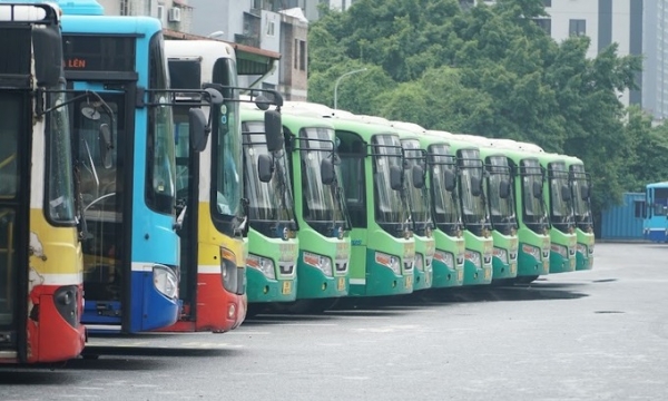 Hà Nội: Dừng hoạt động 6 tuyến buýt có mức trợ giá cao