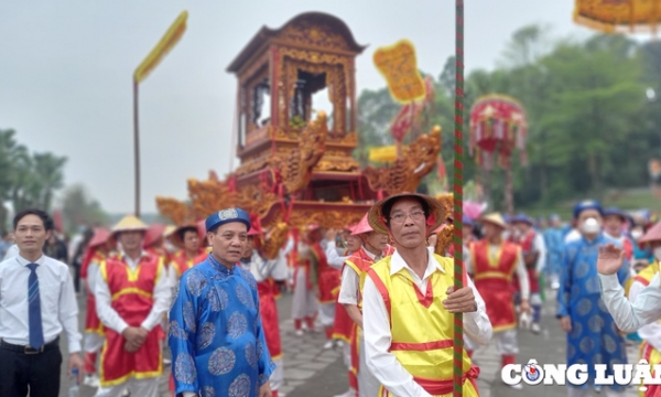 Phú Thọ: Lễ hội rước Chúa Gái là Di sản văn hoá phi vật thể Quốc gia