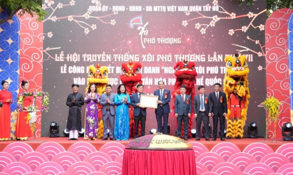 Hà Nội: Nghề xôi Phú Thượng trở thành Di sản văn hóa phi vật thể Quốc gia.