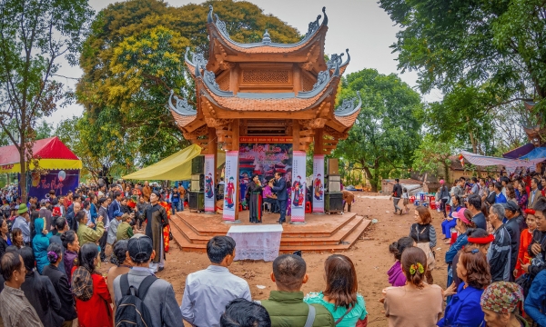 Lễ hội nổi tiếng của tỉnh nhỏ nhất Việt Nam: Hút hàng vạn khách tới 'trẩy hội' trong 2 ngày, cách Thủ đô chưa tới 50km