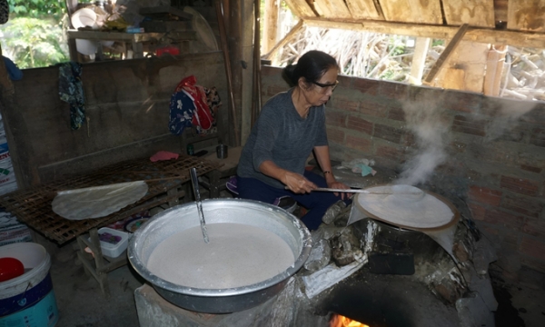 Nghề làm bánh tráng Túy Loan ở Đà Nẵng trở thành Di sản văn hóa phi vật thể quốc gia