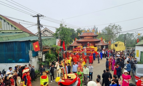 Lễ hội cầu ngư Làng Cam Lâm là Di sản văn hóa phi vật thể quốc gia