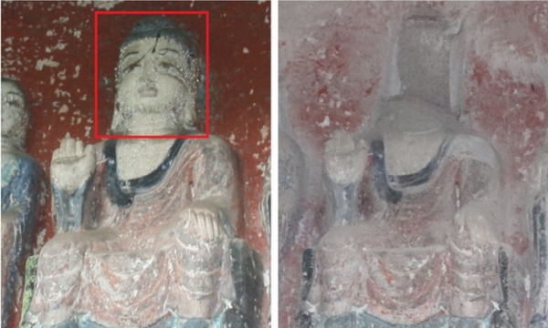 23 bức tượng Phật nghìn năm tuổi khắc trên núi đá bị đánh cắp, 13 người bị cảnh sát bắt giữ