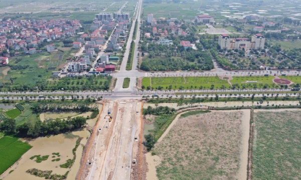 Huyện sắp lên quận của Hà Nội sắp đấu giá hàng trăm thửa đất gần đường Vành đai 4