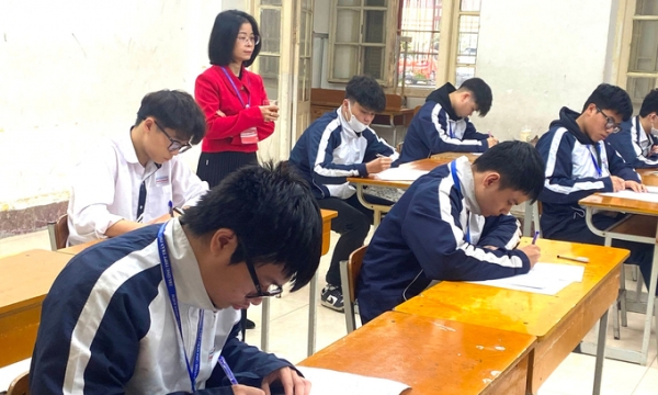 Hà Nội: Hơn 100.000 học sinh lớp 11 làm bài thi khảo sát chất lượng