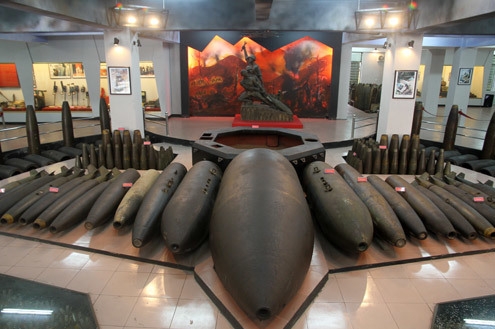 Quả bom gần 7 tấn được lưu giữ ở vị trí đặc biệt giữa lòng Hà Nội