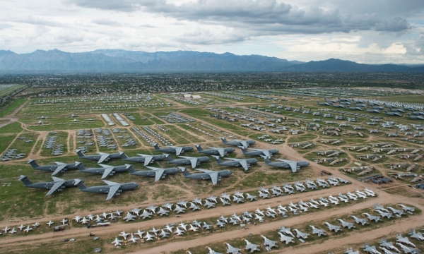 ‘Nghĩa địa máy bay’ rộng ngang một huyện đảo của Việt Nam, lưu trữ hơn 4.000 máy bay với tổng trị giá 37 tỷ USD