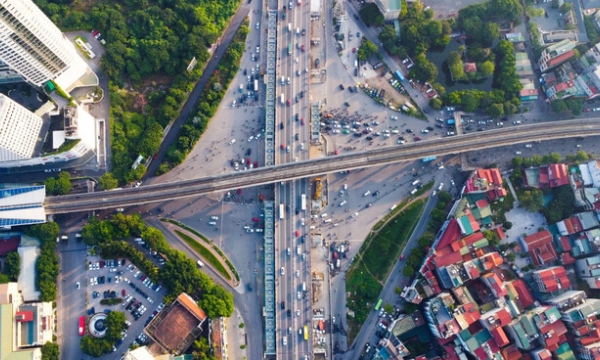 'Song cầu' chuẩn bị thông xe vào cuối tháng 3, hứa hẹn 'hóa giải' ùn tắc giao thông khu vực phía Bắc Hà Nội