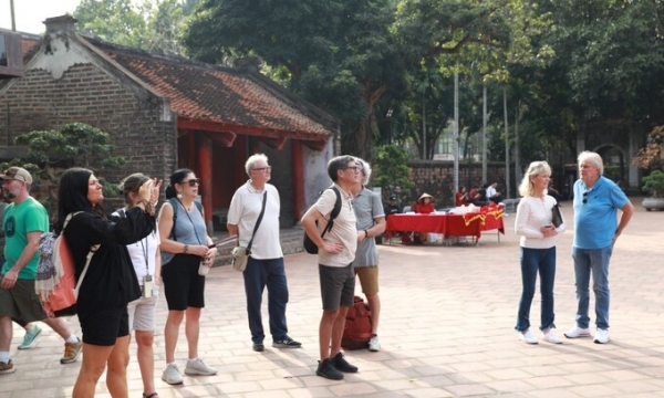 Tháng 3/2024, khách du lịch đến Hà Nội đạt 2,26 triệu lượt