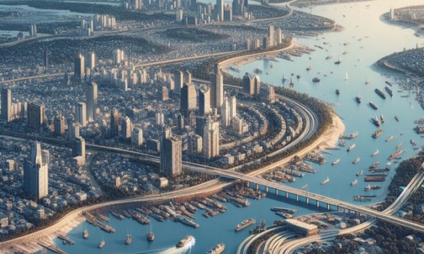 'Sánh ngang' với Hàn Quốc, Trung Quốc, Thủ đô nghìn năm tuổi sẽ sở hữu một thành phố ven sông Hồng với vẻ đẹp ngoạn mục