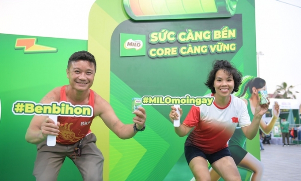 Nestlé Milo đồng hành cùng Tiền Phong Marathon 2024 tiếp sức cho thế hệ trẻ bền bỉ