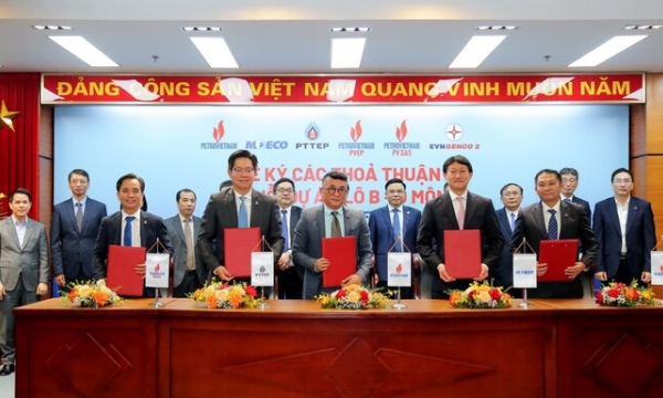PV GAS ký kết các thỏa thuận để triển khai chuỗi dự án khí điện Lô B - Ô Môn