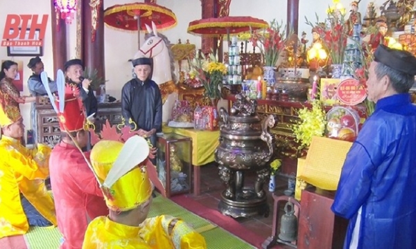 Lễ hội Đền thờ Quang Trung ở Nghi Sơn là di sản văn hoá phi vật thể quốc gia