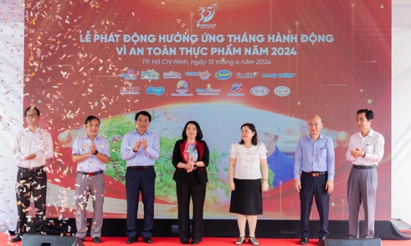 Saigon Co.op tổ chức lễ phát động hưởng ứng “Tháng hành động vì an toàn thực phẩm” năm 2024