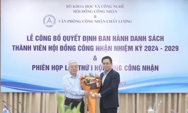 Ông Vũ Văn Diện được bầu làm chủ tịch Hội đồng Công nhận nhiệm kỳ 2024-2029