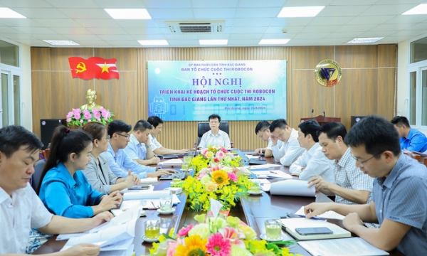Bắc Giang: Triển khai Cuộc thi Robocon tỉnh lần thứ nhất năm 2024
