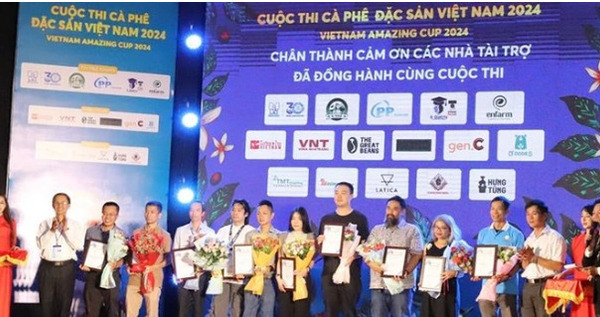 129 mẫu cà phê đạt tiêu chuẩn cà phê đặc sản Việt Nam năm 2024