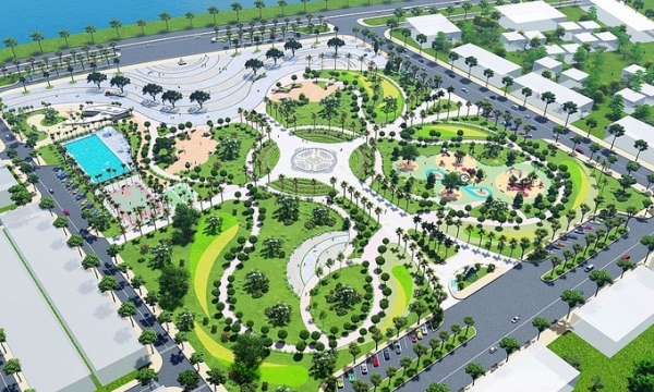 Thành phố duy nhất của tỉnh thuộc vùng kinh tế trọng điểm miền Trung chuẩn bị đón hai dự án công viên xanh hơn 50ha