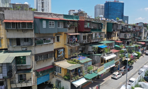 'Choáng váng' với giá nhà nhà tập thể cũ tại Thủ đô Hà Nội