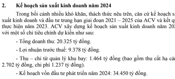 ĐHĐCĐ ACV: Một gói thầu quan trọng của sân bay Long Thành sẽ 'chạy về đích' trước 3 tháng